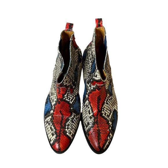 Golden Goose Crosby Boots multi color snakeskin sz 39 - Picture 3 of 7